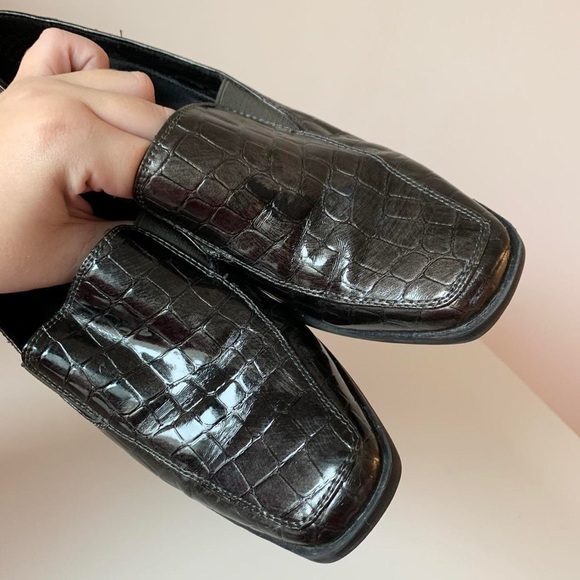 Vintage Y2K 90s platform loafers - Picture 2 of 4